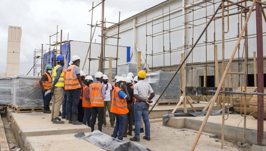 Un data center développé par Raxio dans le parc industriel de Kampala en Ouganda. - © DR