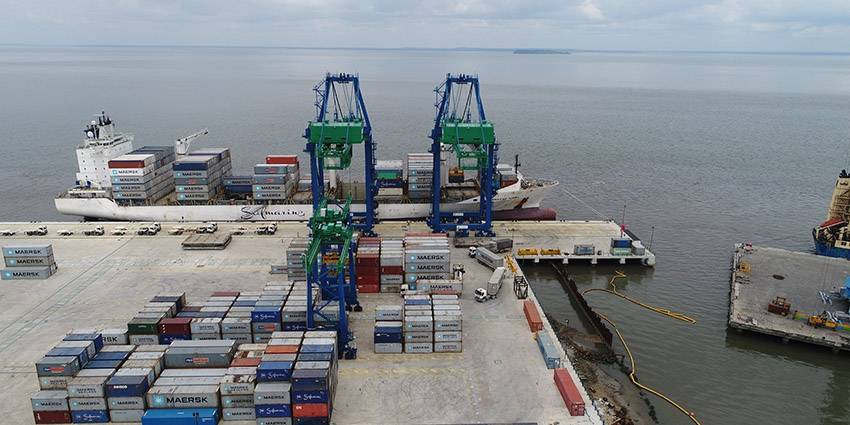 New Owendo International Port au Gabon - © GSEZ