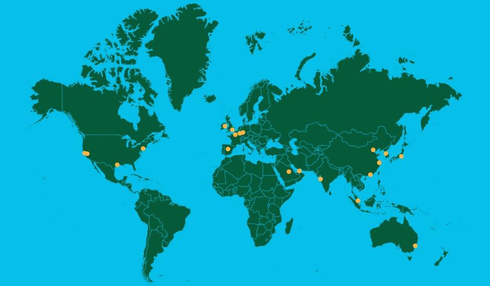 Implantations de KKR dans le monde - ©KKR