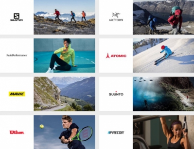 Salomon, Arc&rsquo;teryx, Peak Performance, Atomic etc. &copy; Amer Sports
