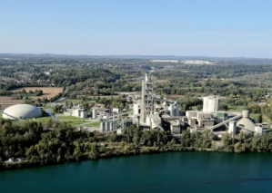 Cimenterie Vicat de Montalieu, Is&egrave;re,France