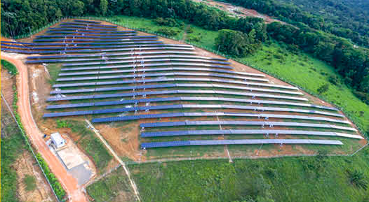 Parc solaire au Br&eacute;sil &copy; Voltalia