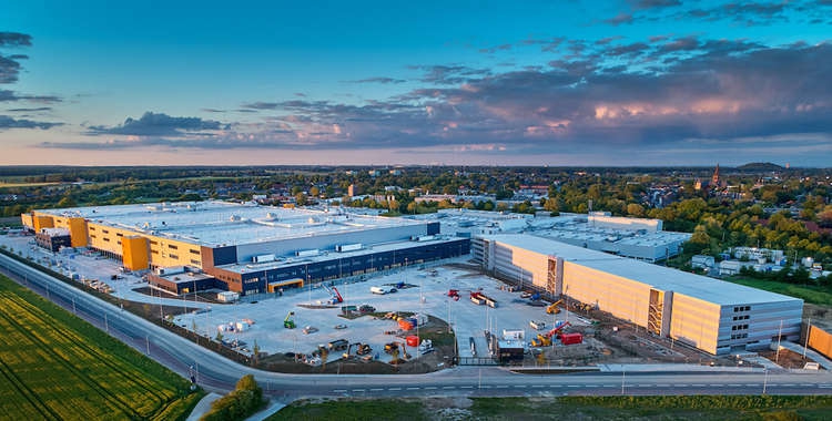 Le centre de traitement de commandes d&rsquo;Amazon &agrave; Rheindahlen, en Allemagne.