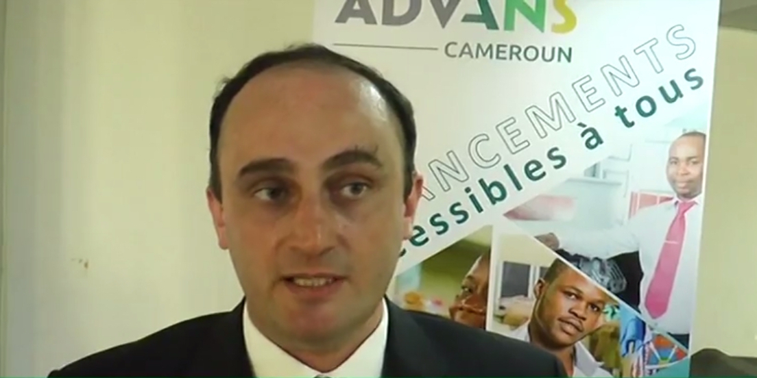 Pr&eacute;sentation du nouveau logo Advans Cameroun par son DG Julien Mahe - Advans Cameroun