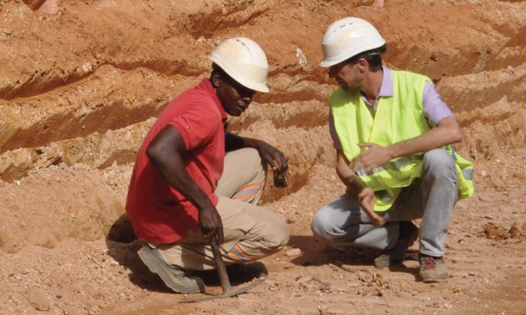 Projet d'exploration Mana, devenue la mine phare au c&oelig;ur de l'histoire de la compagnie qu&eacute;b&eacute;coise Semafo et la troisi&egrave;me plus grande mine d'or au Burkina Faso. - &copy; Semafo