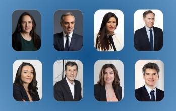 Dana Anagnostou (Morgan Lewis); David Ayache (Mayer Brown); Emmanuelle Corcos (Stephenson Harwood); Erwan Heurtel (Gowling WLG); Charlotte Riberprey (Marvell); Aymar de Mauléon (Jeantet); Rachel Dress (Lexen Avocats); Gwenaël Kropfinger (Proskauer)