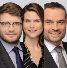 Tristan Jambu-Merlin, Lorraine Miramond et Pascal Molinelli, Allen & Overy