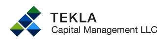 TEKLA CAPITAL MANAGEMENT